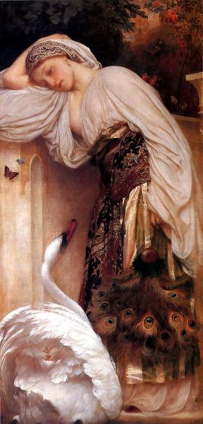 Lord Frederic Leighton Odalisque Sweden oil painting art